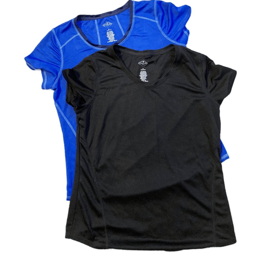 **Final Sale** Bundle of 2 Quick Dry Active Short Sleeve Tops